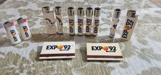 Lote Mecheros y Cerillas EXPO 92 Sevilla