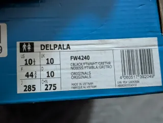 Zapatillas Adidas Delpala Negras Talla 44