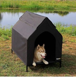 lionto Cama para Perros Cubierta