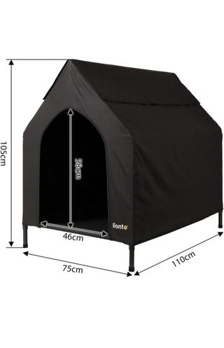 lionto Cama para Perros Cubierta