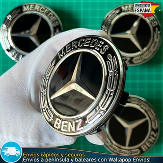 Mercedes Benz Tapacubos New Black 75mm A1674015900