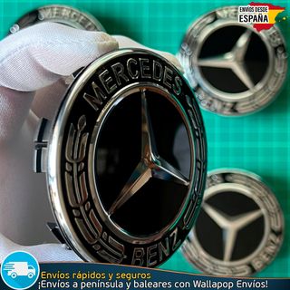 Mercedes Benz Tapacubos New Black 75mm A1674015900