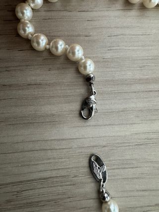 Collar Vivienne Westwood Perlas Plata