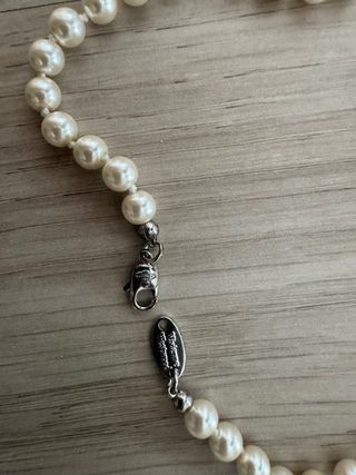 Collar Vivienne Westwood Perlas Plata