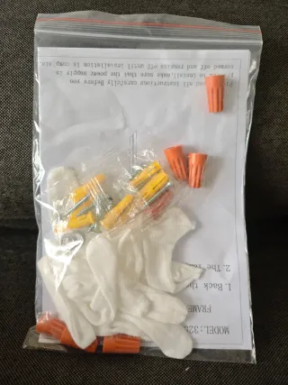 2 Lámparas de araña doradas para pared