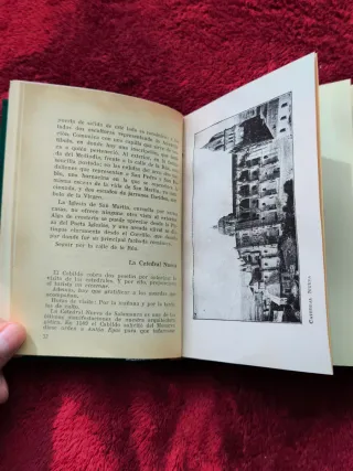 Libro antiguo. Guía de Salamanca (1938)