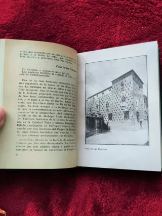 Libro antiguo. Guía de Salamanca (1938)