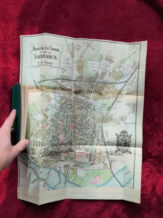 Libro antiguo. Guía de Salamanca (1938)