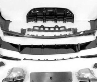 Difusor Trasero Mercedes X253 GLC 2019+ look AMG G