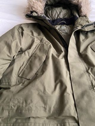 Parka Abrigo Hombre Verde
