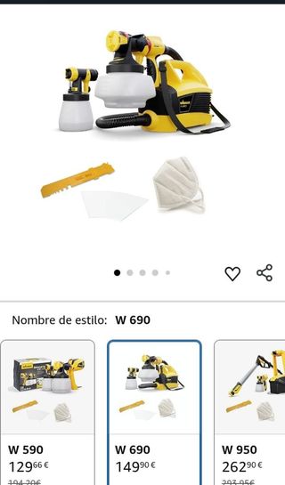 Pulverizador de pintura 690w