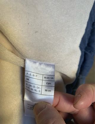 Giacca Parka Bambino Blu con Cappuccio