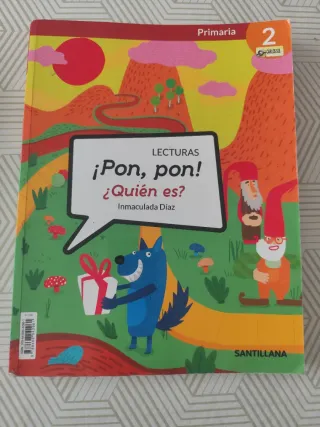 LECTURAS ¡PON, PON! ¿QUIÉN ES? 2° PRIMARIA