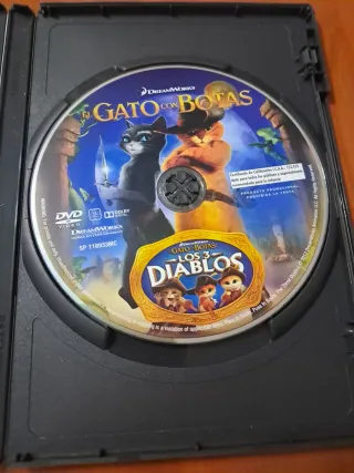 El Gato con Botas DVD (Español)