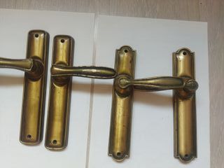 Manivelas de puerta doradas 2 juegos