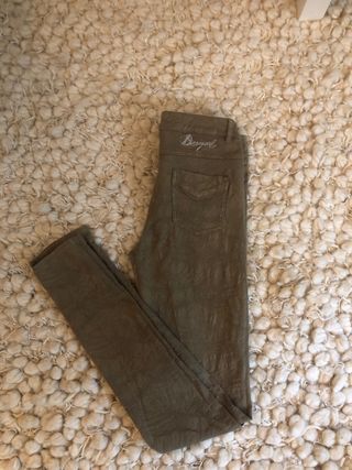 Pantalón Desigual Mujer Verde Talla 28