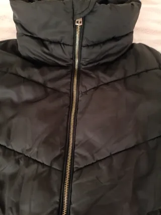 Plumífero Stradivarius Talla S Negro