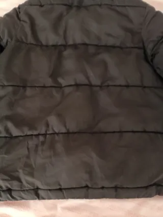 Plumífero Stradivarius Talla S Negro