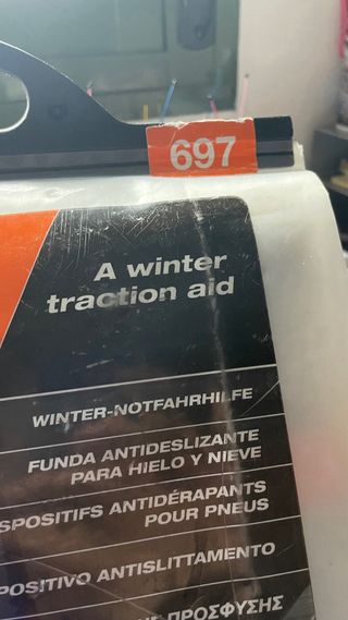 Cadenas Nieve Autosock Tela 697