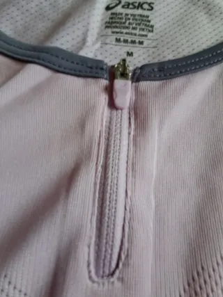 Camiseta tirantes lila Asics mujer nueva