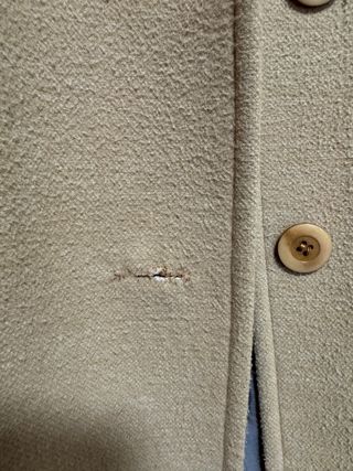 Gabardina Burberrys Lana y Cashmere Beige