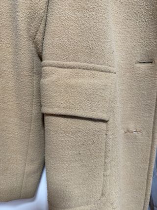 Gabardina Burberrys Lana y Cashmere Beige