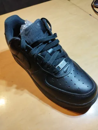 Nike Air Force One Talla 38 Negras