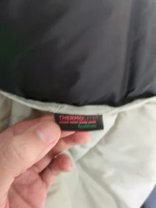 Abrigo Scalpers impermeable blanco Talla S