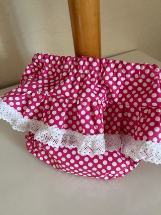 Vestido Flamenca Bebé Talla 1 Lunares