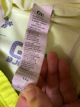 Maillot Ciclismo Largo Ale-Stefano Garzelli