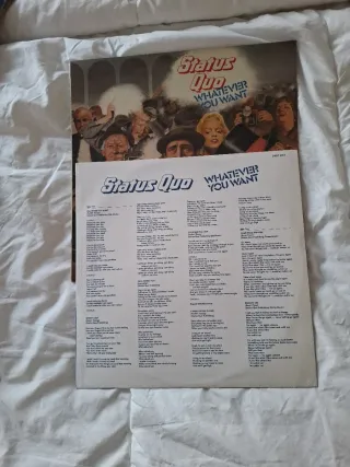 Vinilo LP Status Quo - Whatever You Want