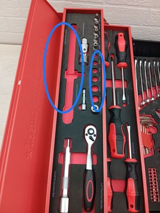 Maletín herramientas BGS DIY 6056 - 86 piezas