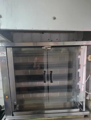 Asador de pollos gas/eléctrico