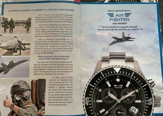 Reloj Cronógrafo Air Fighter Hombre