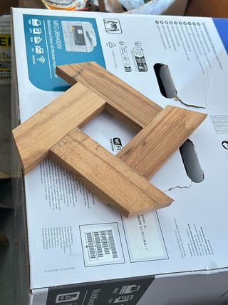 Sottopentola in legno rovere pezzo unico