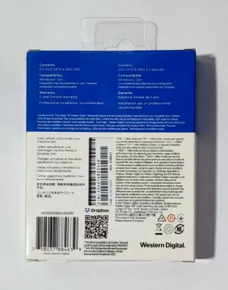 Disco SSD WD Blue SA510 500GB SATA **NUEVO**