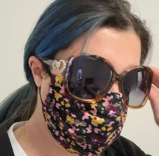 Occhiali da sole vintage oversize tartarugati