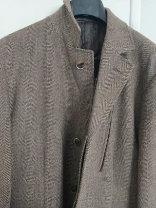 Giacca uomo JCT lana marrone