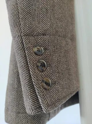 Giacca uomo JCT lana marrone