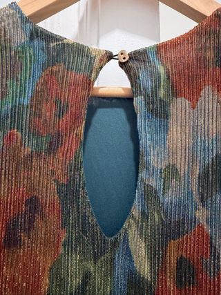 Vestido largo con brillo