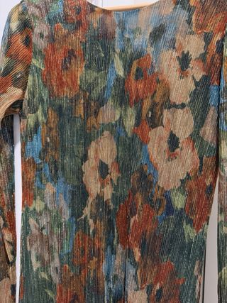 Vestido largo con brillo