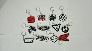 Llaveros varios Impresión 3D