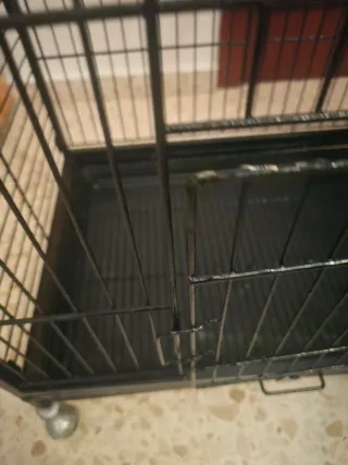 Jaula para loros/ o otros animales negra