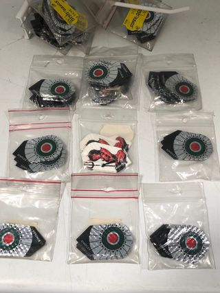 Lote 60 plumas dardos Dimplex