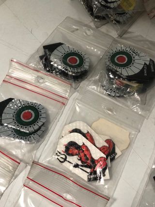 Lote 60 plumas dardos Dimplex