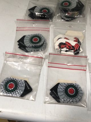 Lote 60 plumas dardos Dimplex