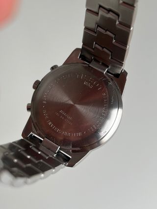 Reloj Tissot Cronógrafo Azul Plata
