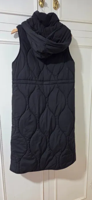 Chaleco largo acolchado XL