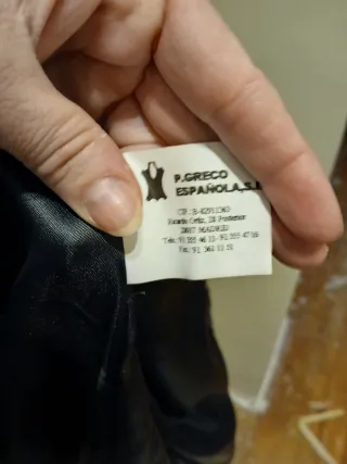 Abrigo de visón marrón