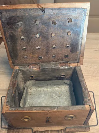 Calentador portátil.